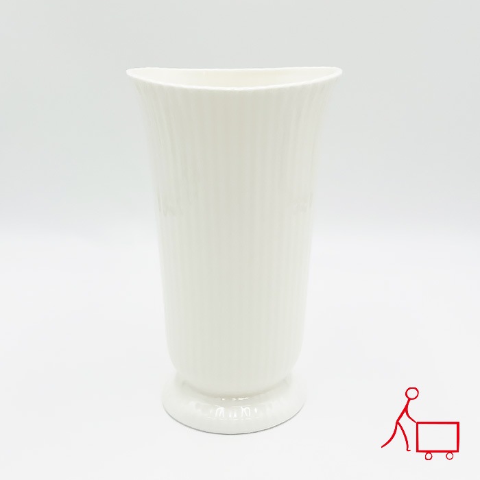 41【A品・B品込み】エレガントフラワーベース　（アイボリー）