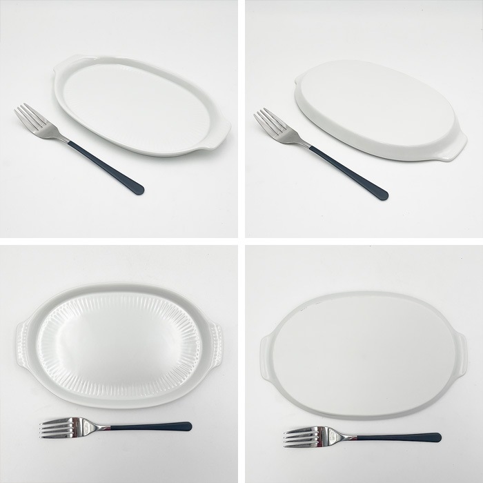 ap5725【A品・B品込み】手付きトレイ　23.2cm