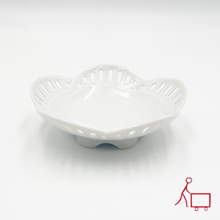 137【A品・B品込み】透かし五つ葉皿小