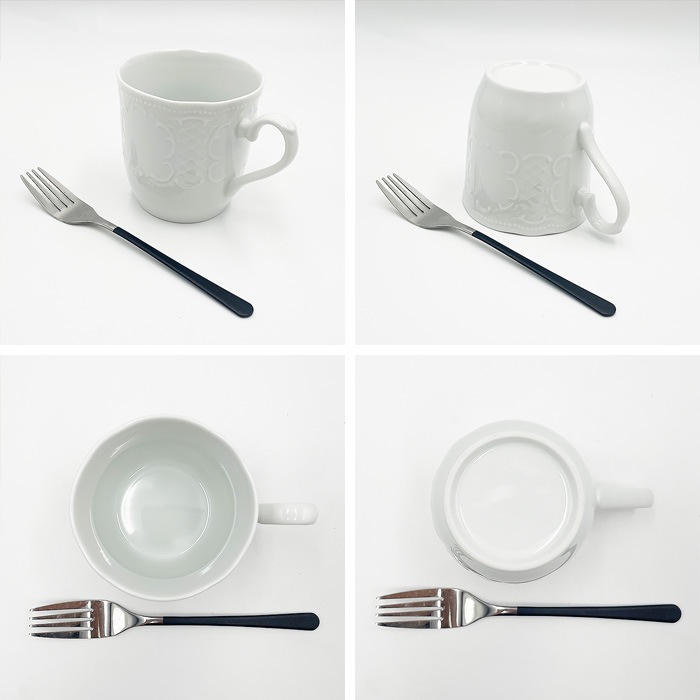 155【A品・B品込み】ロザミアン アンティークマグカップ 320cc