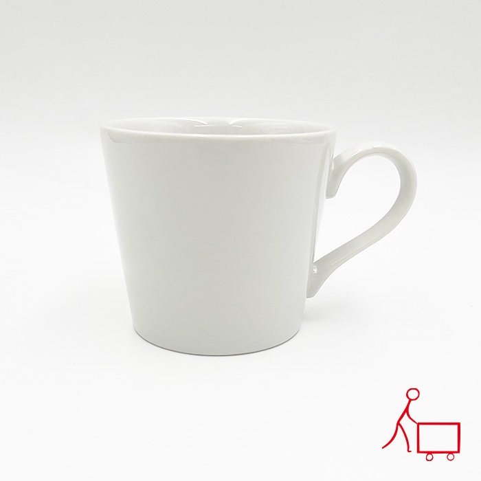 800049【A品・B品込み】カフェラテマグ 280cc(グレーホワイト)