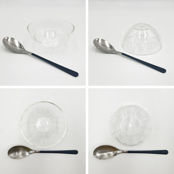 833306【A品・B品込み】ガラスデザートボウル