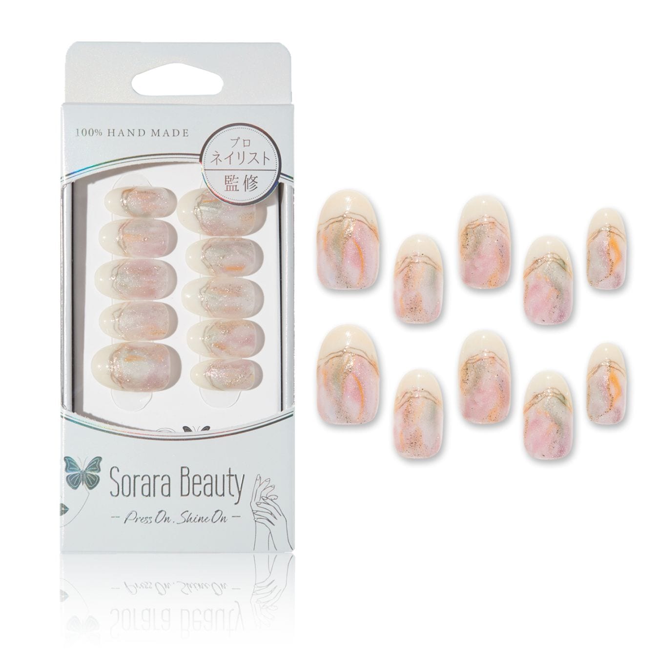 【AW8】Peach Marble