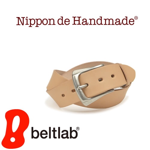 NdH] 栃木レザーベルト ヌメ革 bllb0748 | カジュアルベルト | ベルト
