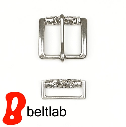 beltlab] バックル 40mm幅 シルバー blop0093 | バックルのみ | ベルト