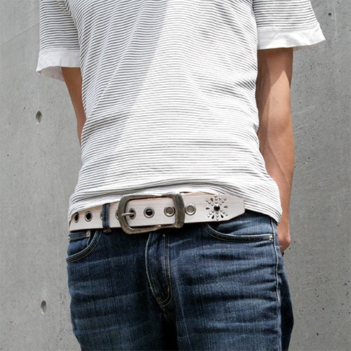 訳ありセール 60％オフ bllb0164】[beltlab] スタッズベルト bllb0840