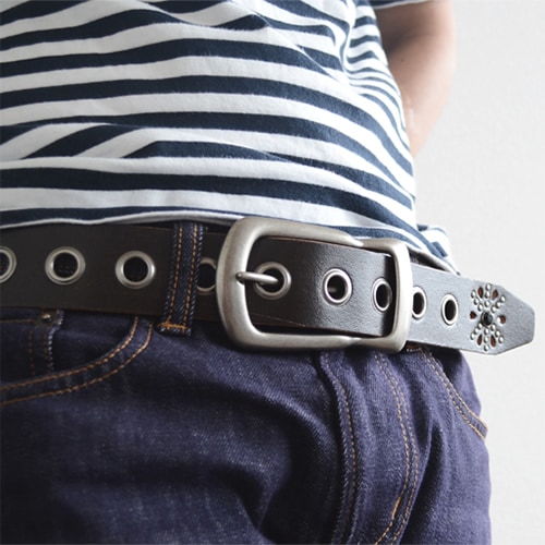 訳ありセール 60％オフ bllb0164】[beltlab] スタッズベルト bllb0840