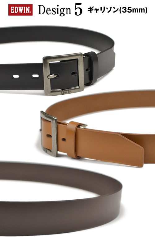 ��EDWIN ���ɥ�����٥٥�� ��� ���åɥץ饤�� ���٤�ǥ����� ���� �쥶�� ����ץ� �١����å� 30mm 35mm 30�ߥ� 35�ߥ� 3cm 3.5cm �� �쥶���٥�� �����奢��٥�� �쥶�� �ǥ˥� ������ ���Υѥ� �� �֥�å�/�������֥饦��/�֥饦�� belt mens