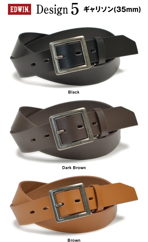 ��EDWIN ���ɥ�����٥٥�� ��� ���åɥץ饤�� ���٤�ǥ����� ���� �쥶�� ����ץ� �١����å� 30mm 35mm 30�ߥ� 35�ߥ� 3cm 3.5cm �� �쥶���٥�� �����奢��٥�� �쥶�� �ǥ˥� ������ ���Υѥ� �� �֥�å�/�������֥饦��/�֥饦�� belt mens