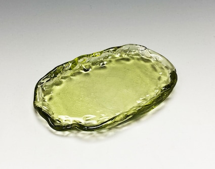 手延べ皿「無地」 | 器 | 新島ガラス Online Shop