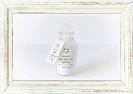 オーガニックホワイトクレイ white 70g瓶  / ボタニカルレメディエッセンシャルクレイ〈フランス産オーガニック化粧品原料〉/ メゾンドナチュロパシー