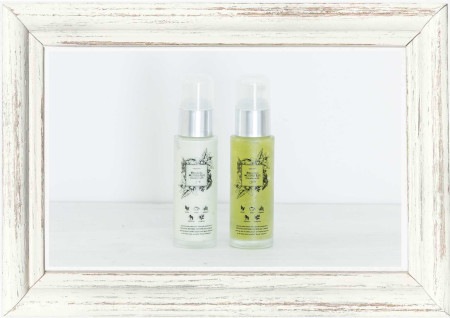【5%OFFセット】レストセンシティブミルク・ジェリー 50ml 2本セット（アゼライン酸8%配合） / オーガニックマザーライフ（カーム系 美容液・乳液）