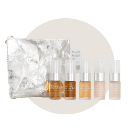 ロザリナトラベル＆トライアルポーチセット 10ml×5種（ウォッシャブルポーチ付）