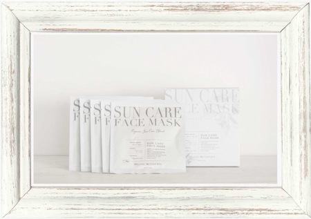 サンケアフェイスマスク 1箱5枚セット / オーガニックマザーライフ（シートパック）