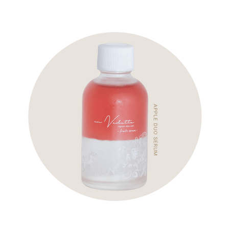 アップルデュオセラム 50ml 秋田県産規格外リンゴ使用（２層式美容液）