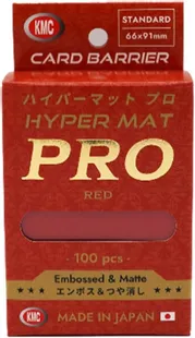 KMC　ハイパーマット プロ レッド　　100枚入