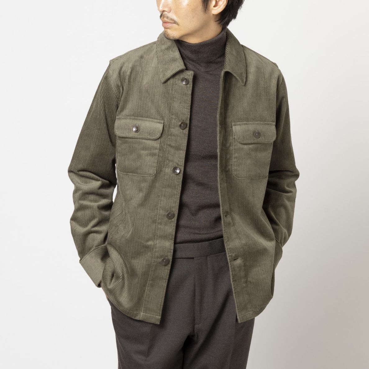 新品未使用札付き　Marzotto マルゾット サファリジャケット 新品未使用札付き Marzotto マルゾット サファリジャケット