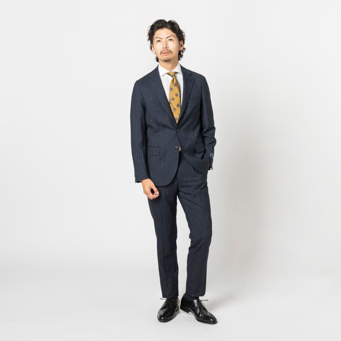 【大人気】ザ・スーツカンパニー　REDA社　レダ　セットアップスーツ　美品　レダ ジャケット／REDA／SUPER110'sウール／ピンドット | SUIT SQUARE