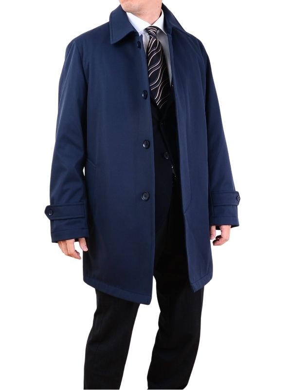 REATS TAILOR ZAZOUS ツイード チェスターコートブルーグレー REATS TAILOR ZAZOUS ツイード チェスターコートブルーグレー