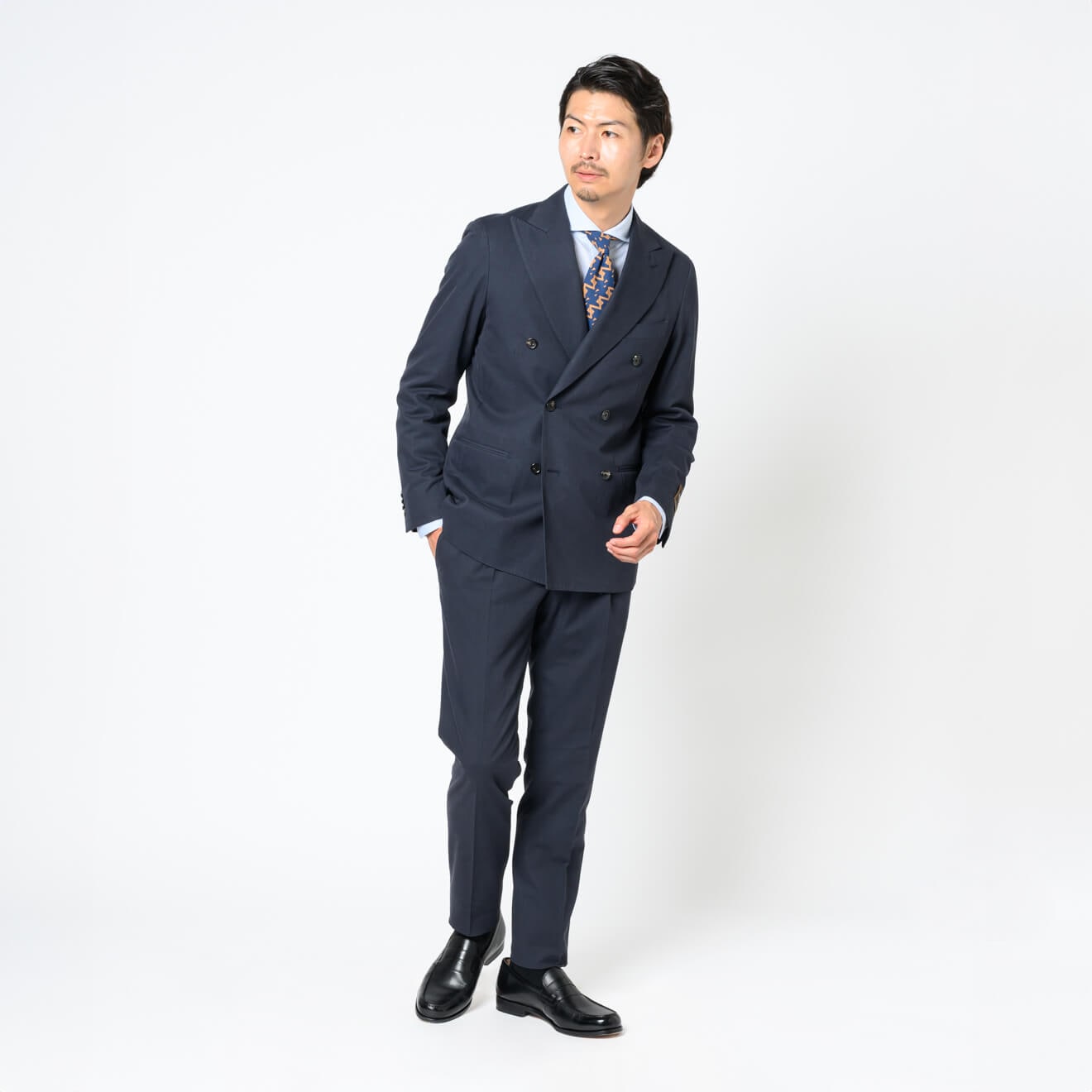 ブランド生地スーツ