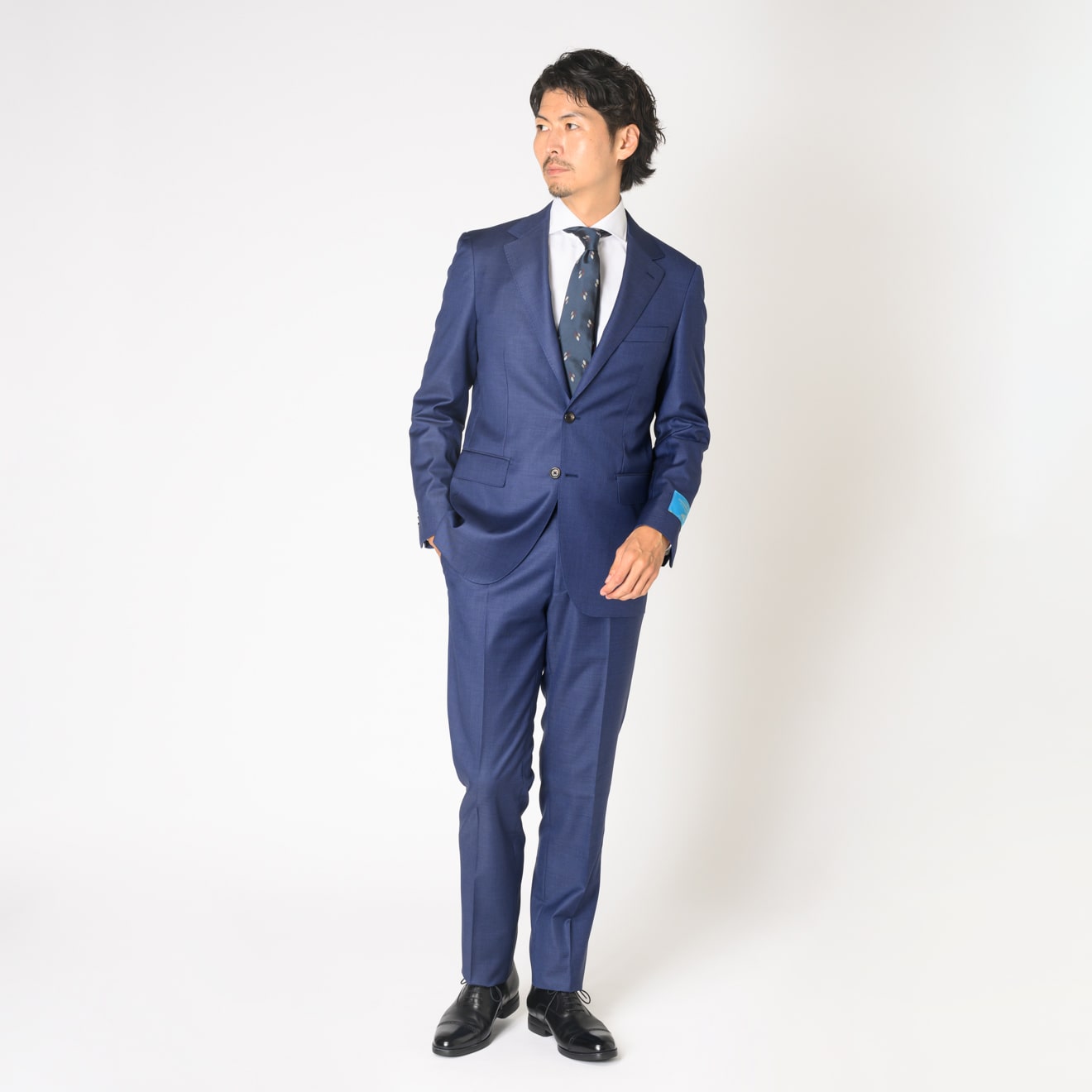 ≪WEB新作≫PREMIO/CANONICO/カノニコ/高級感のある光沢/シングル2釦