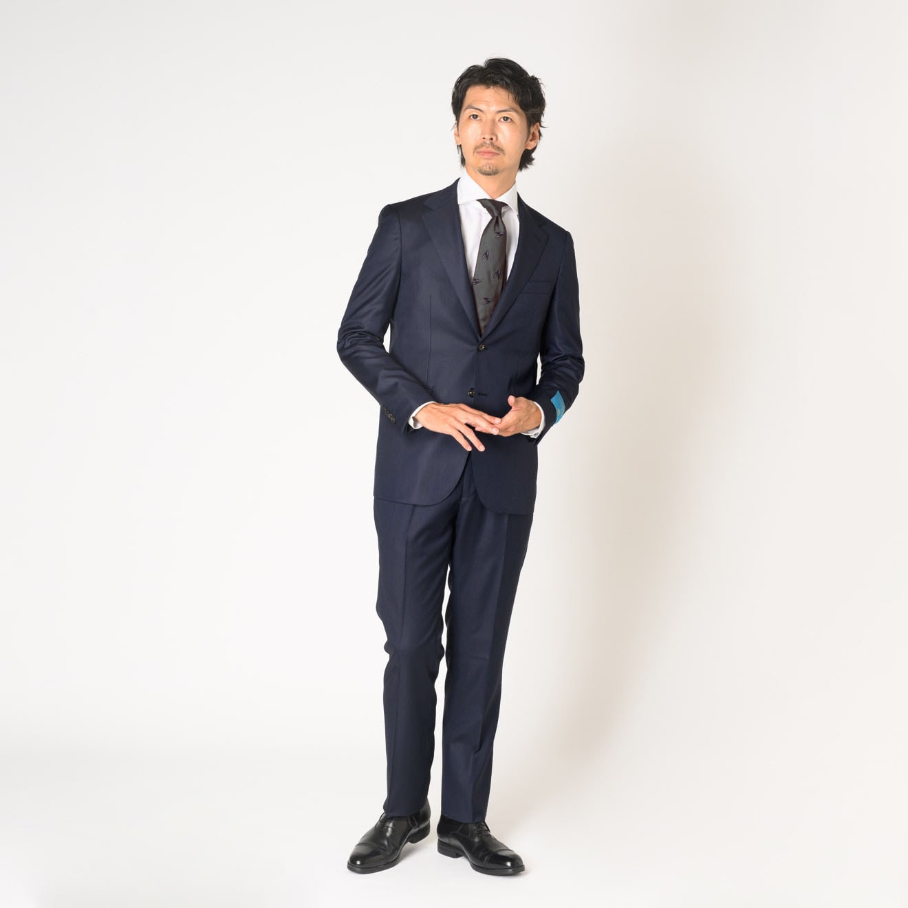 ≪WEB新作≫PREMIO/CANONICO/カノニコ/高級感のある光沢/シングル2釦