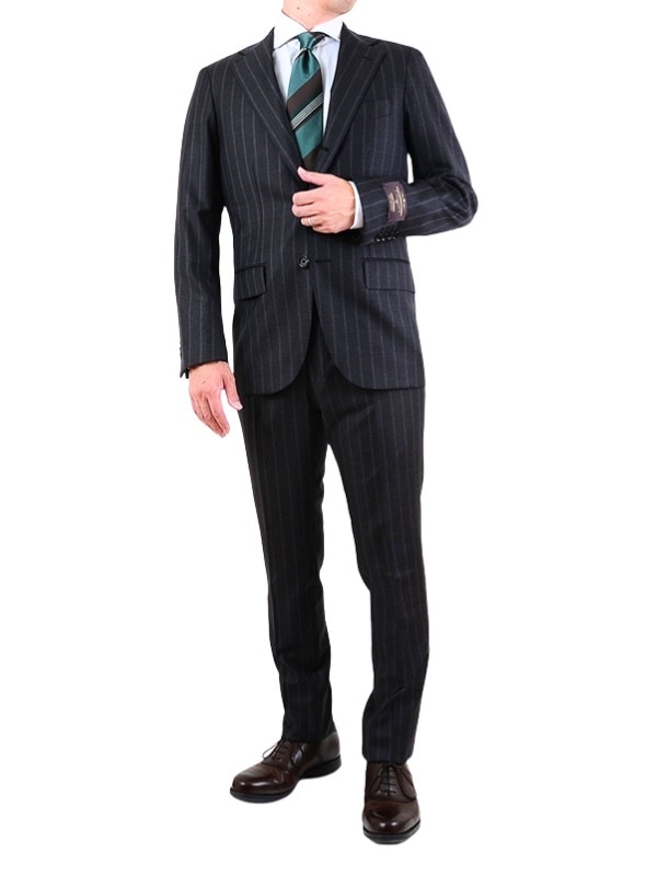 ≪WEB新作≫PREMIO/LORO PIANA/ロロピアーナ/シングル2釦/ストレッチ