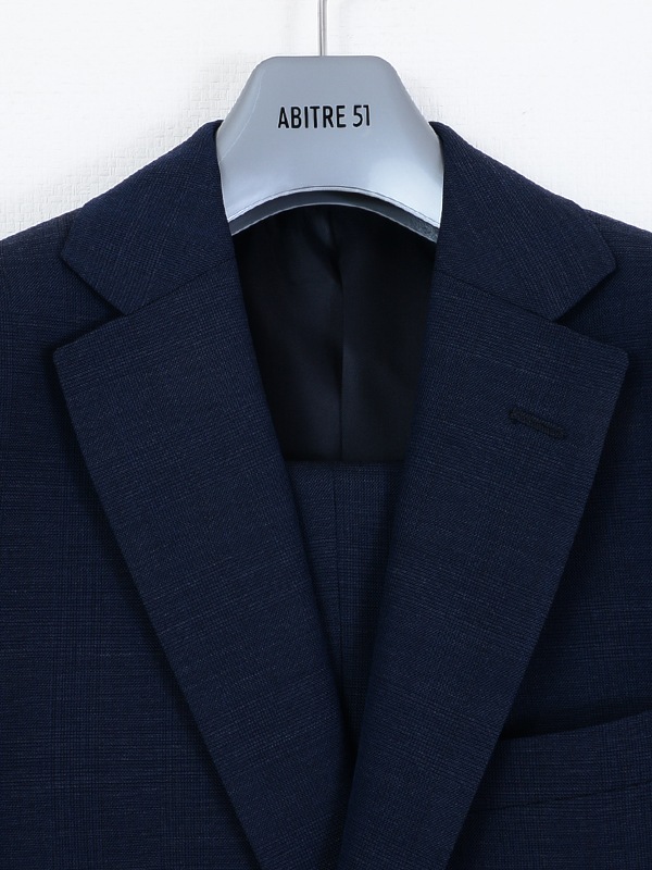 【新品】NATURAL BEAUTY BASIC　パンツスーツ　水洗い可　紺M ≪WEB特価≫パンツ洗える/ベーシック/ネイビー/柄無地/B体展開