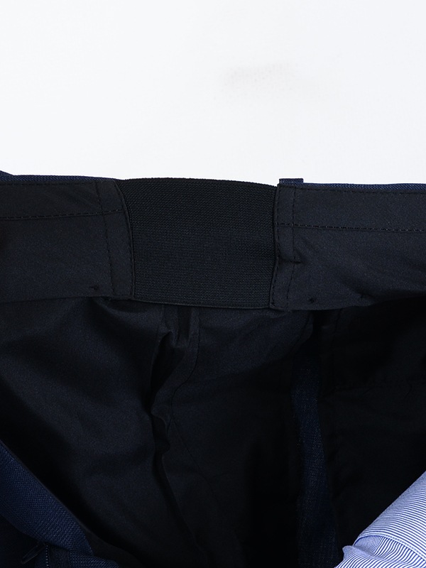 ≪歳末SALE≫2着10％OFF/ウール混/パンツ洗える/ベーシック/ネイビー