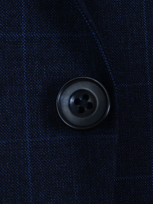 ≪WEB特価≫パンツ洗える/ベーシック/ブルー/チェック/スーツ