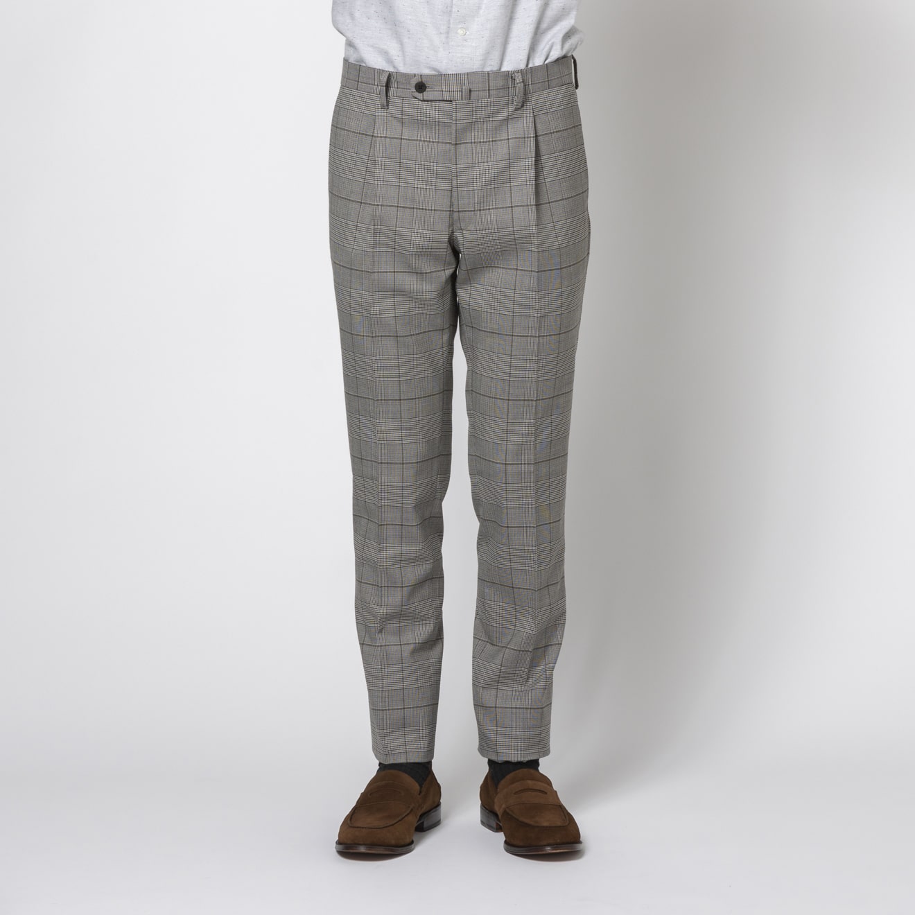 ≪WEB特価≫MARZOTTO/マルゾット/段返り3釦/ワンタックスリム/グレー