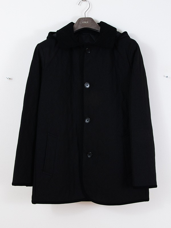 ≪半額SALE≫フード付き/中綿/ブラック/無地/コート | すべてのコート