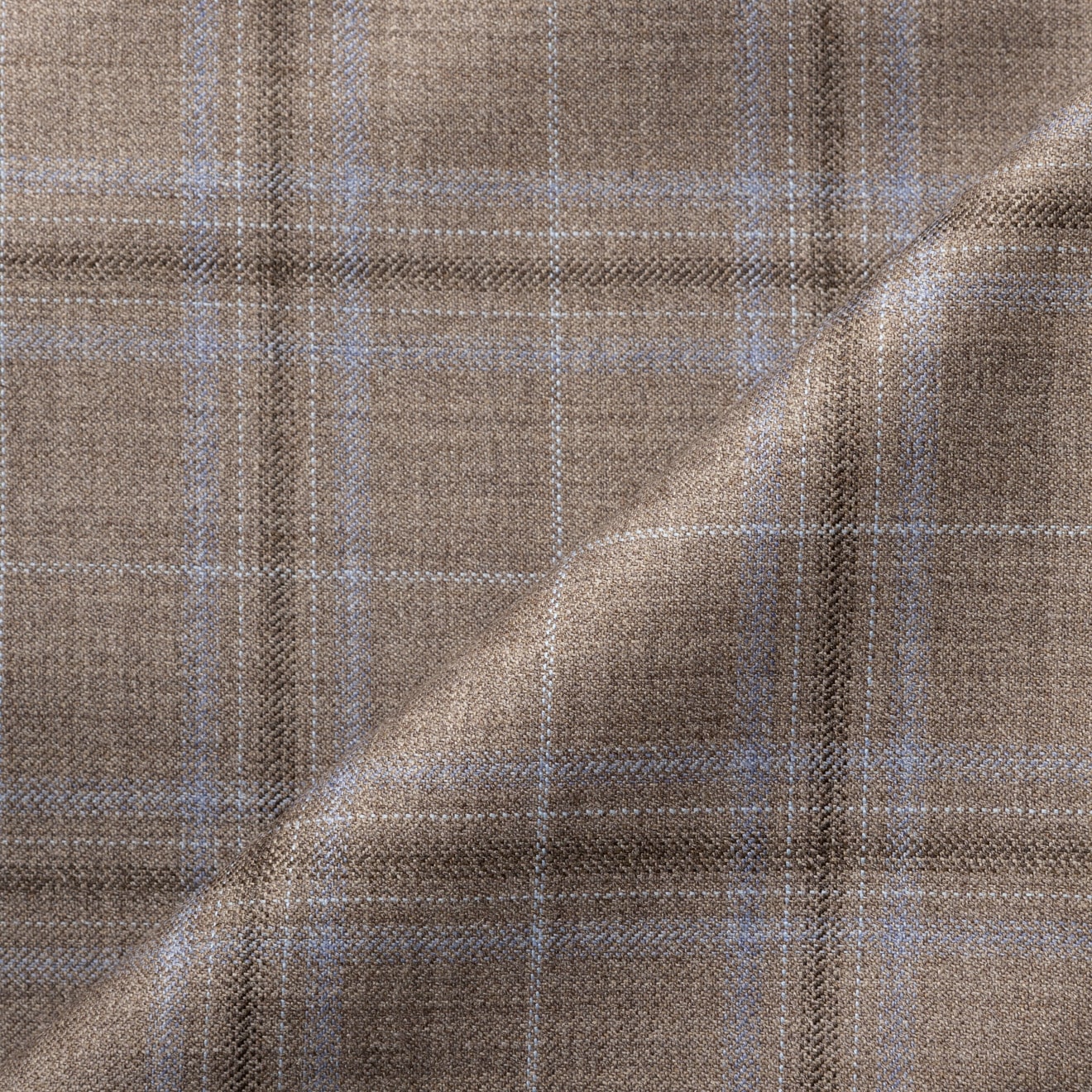 ≪WEB特価≫REDA/レダ/ Super130s'/ウール/ベージュ/チェック