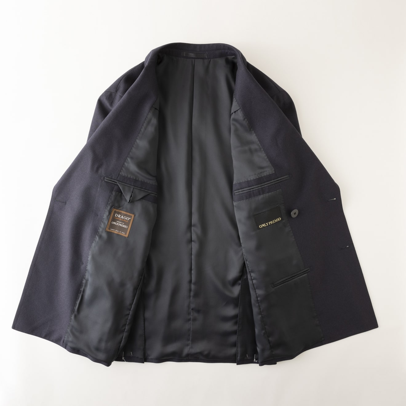 【極美品✨】オンリー　ビジネススーツ　DRAGO ウール　背抜き　ネイビー スーツ＞ネイビー/無地 6-0344-41-304｜株式会社オンリー