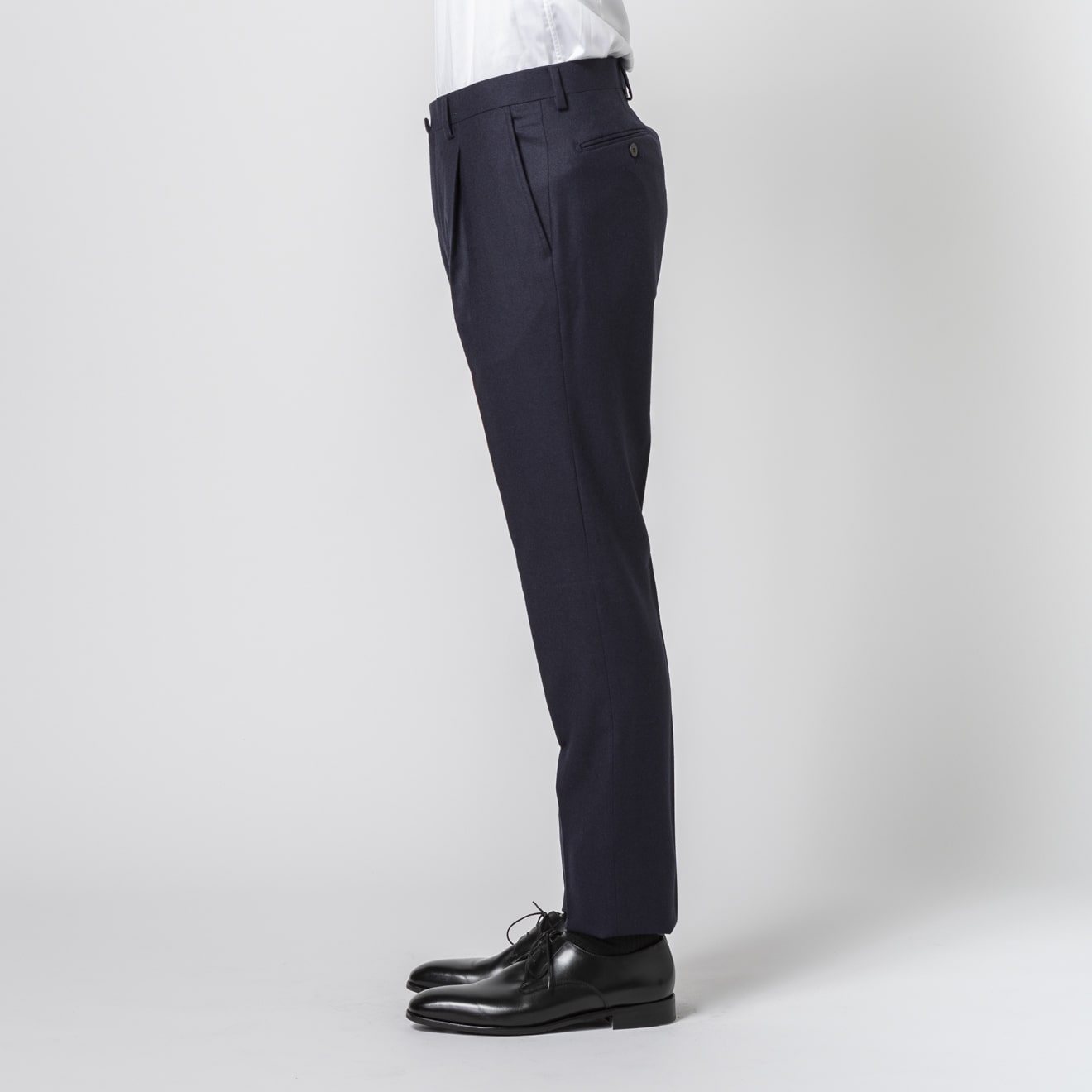 たか様ブルー1つと黒2 Selvage Denim Two Tuck Pants-DARK FADE-(1(MEN) Black Dark