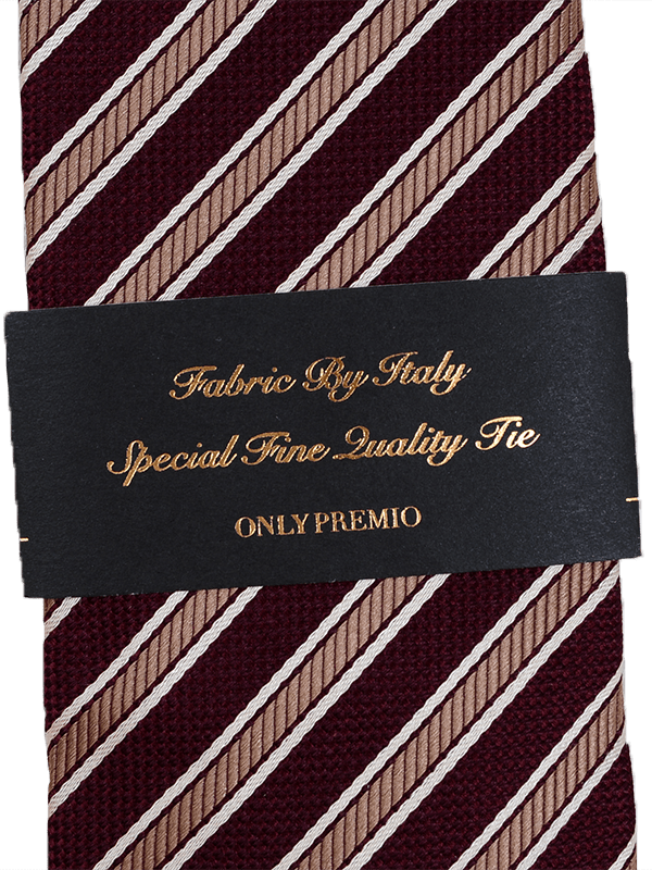 ≪WEB新作≫PREMIO/シルク100％/レッド/ストライプ/タイ | メンズ商品