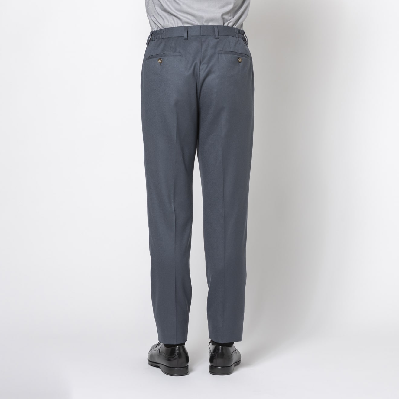 ≪WEB新作≫CANONICO/カノニコ/シャーリング/ワンタック/グレー/無地