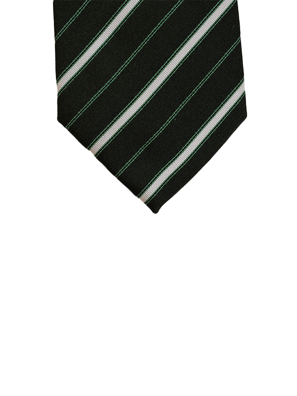 ≪WEB価格≫since1976/日本製/シルク100％/グリーン/ストライプ/タイ