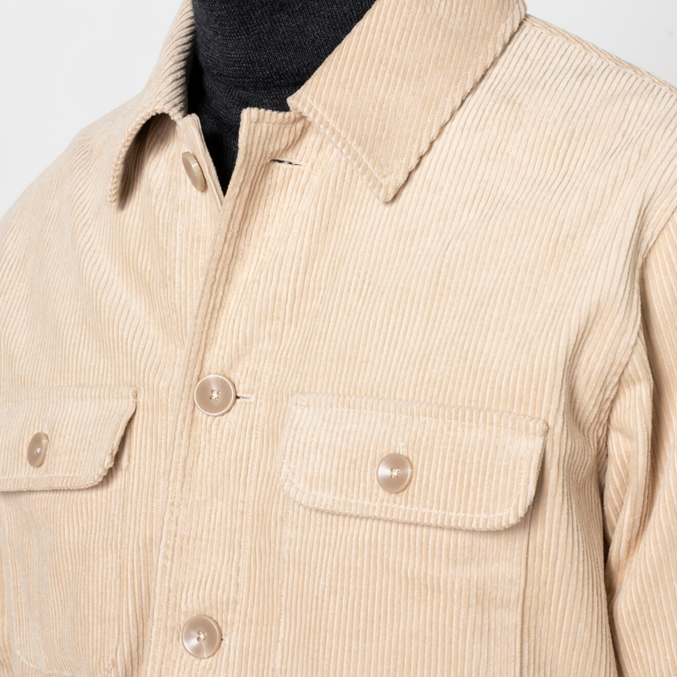 ≪WEB特価≫PREMIO/コーデュロイ地/ベージュ/ジャケット | すべての