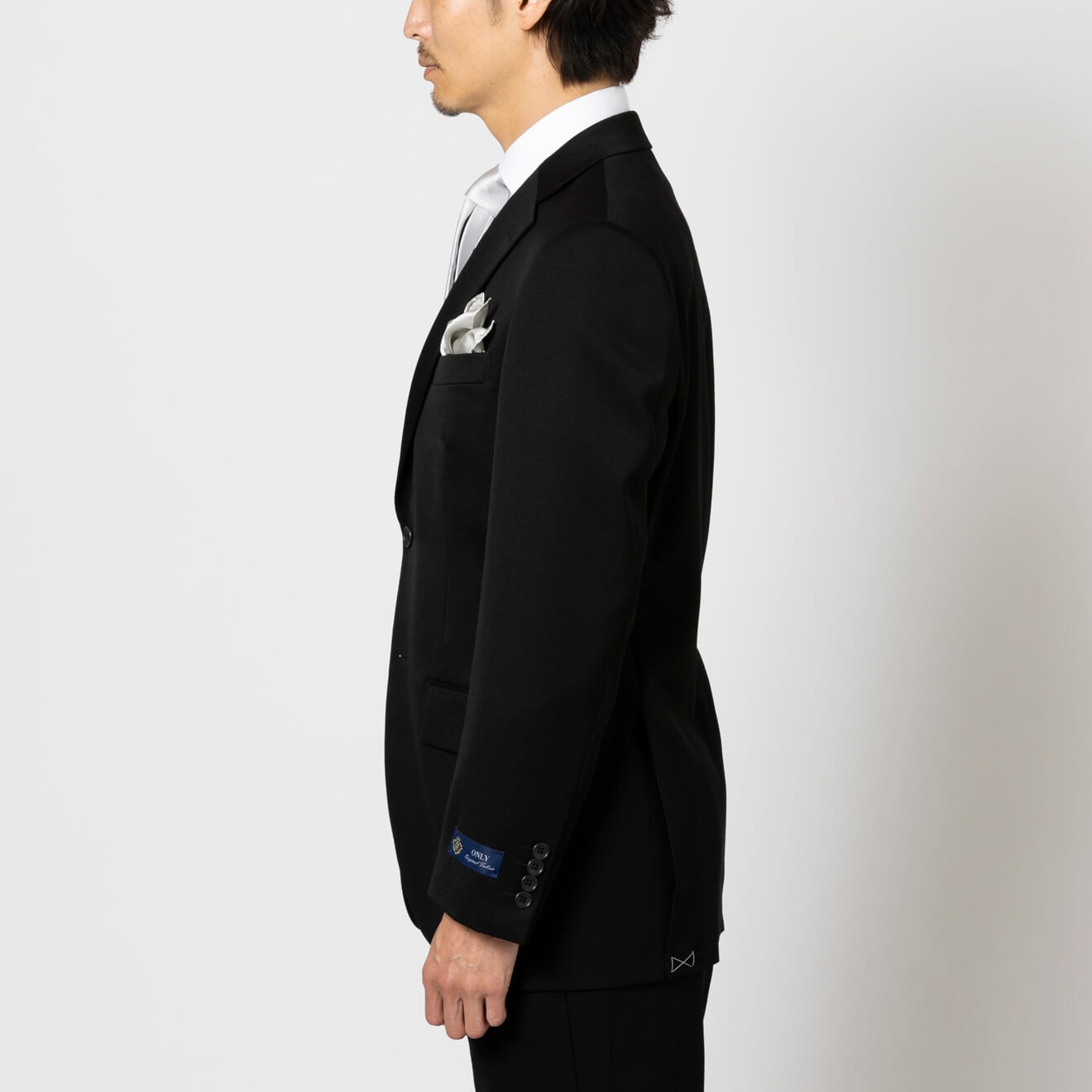 ≪半額SALE≫略礼服/フォーマル/濃厚黒/ブラック/無地/スーツ