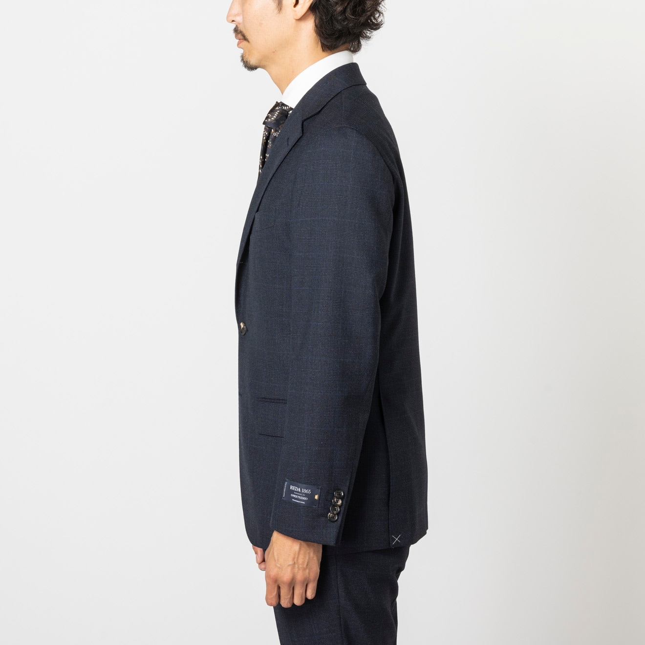 ≪WEB特別≫PREMIO/REDA/レダ/ワンタックスリム/グレンチェック