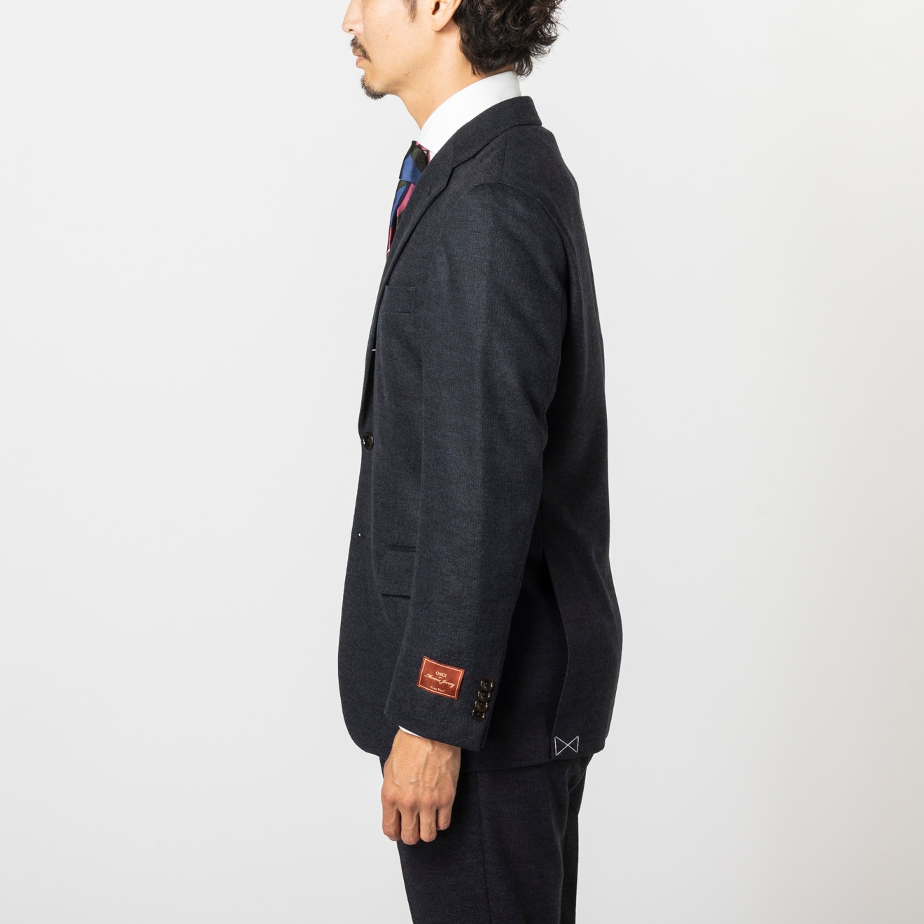 ≪WEB特別≫Merino Jersey/ウエストストレッチ/ワンタックスリム/千鳥