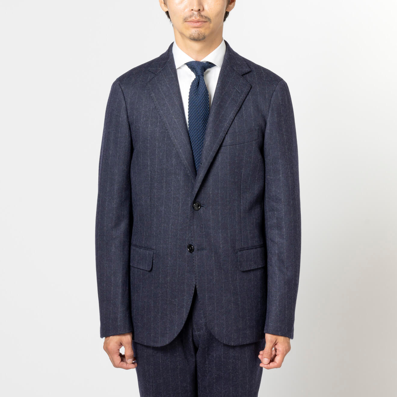 23区　秋冬スーツ　ネイビー　38、40サイズ ≪WEB特別≫Merino Jersey/ウエストストレッチ/ワンタックスリム