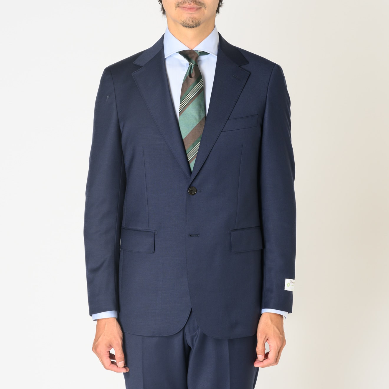 ≪WEB新作≫PREMIO/PAULO OLIVEIRA/エコ&ウォッシャブル/シングル2釦