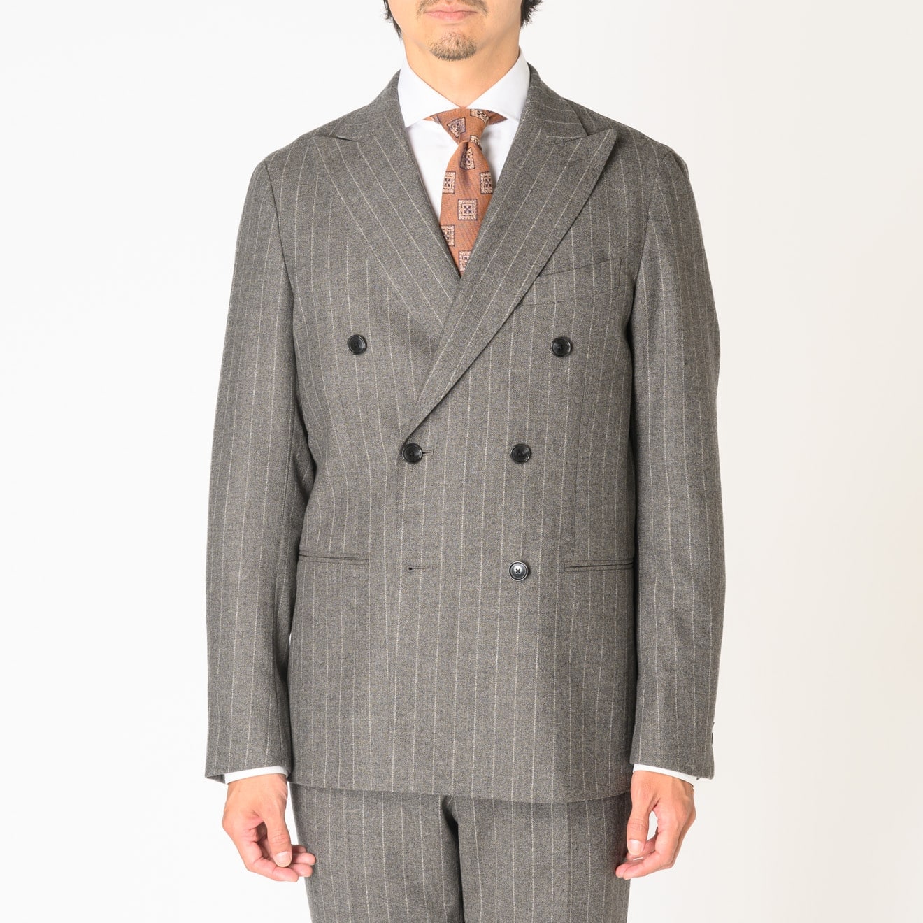 ≪WEB新作≫PREMIO/PARACHUTE WOOL/パラシュートウール/ダブルブレスト