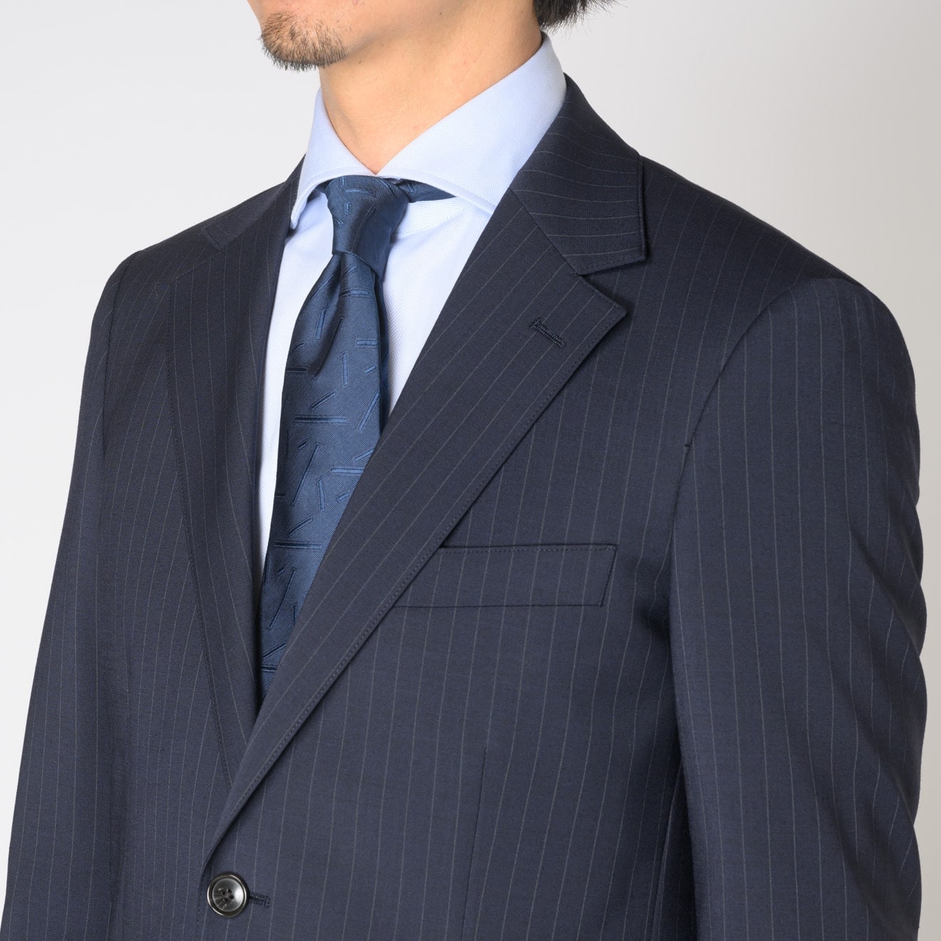 ≪WEB新作≫PREMIO/PAULO OLIVEIRA/エコ&ウォッシャブル/シングル2釦
