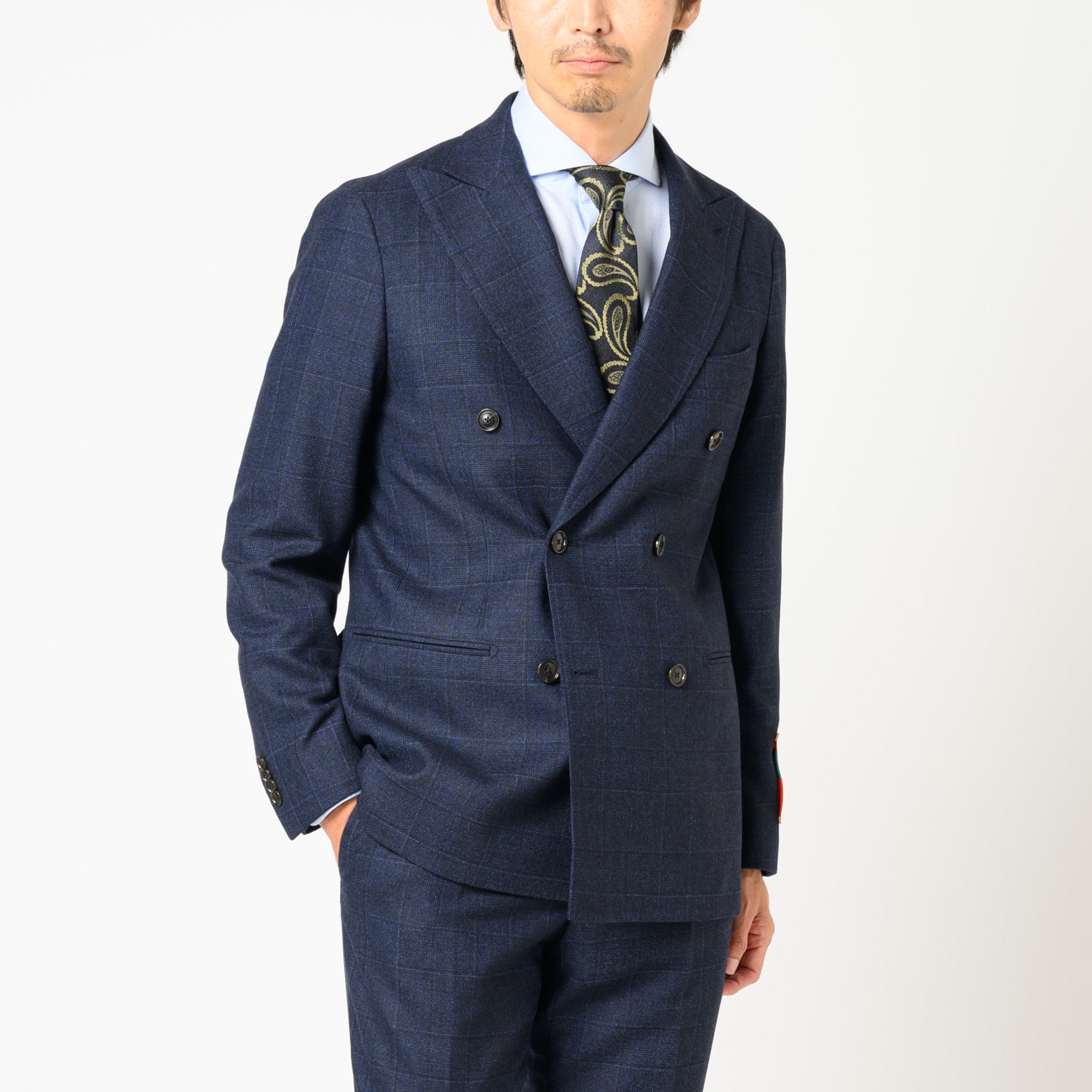 ≪WEB新作≫PREMIO/PARACHUTE WOOL/パラシュートウール/ダブルブレスト