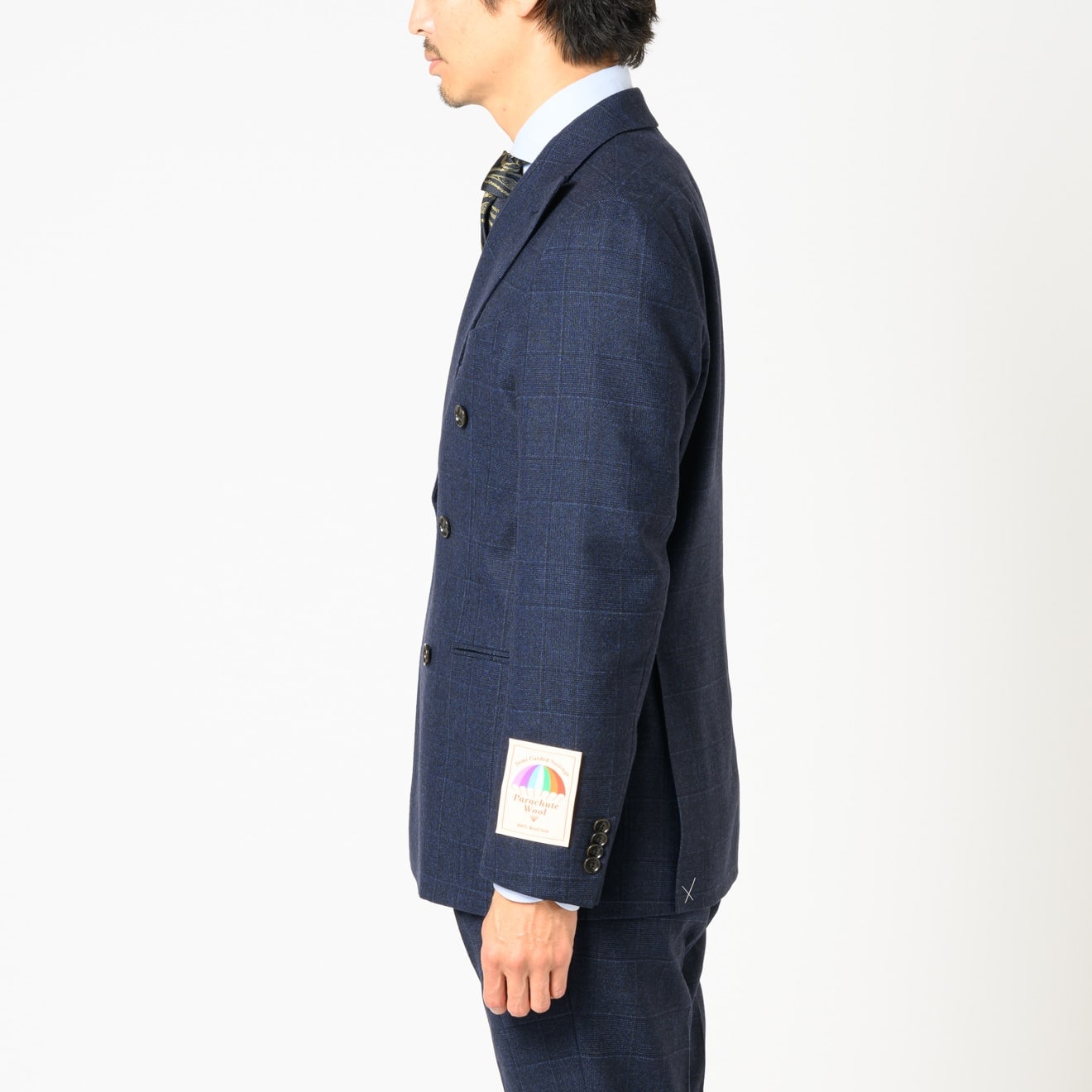 ≪WEB新作≫PREMIO/PARACHUTE WOOL/パラシュートウール/ダブルブレスト
