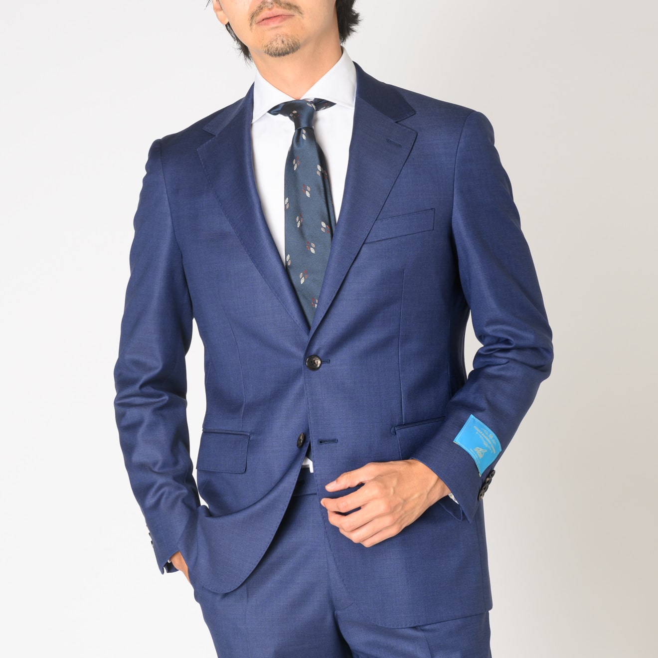 ≪WEB新作≫PREMIO/CANONICO/カノニコ/高級感のある光沢/シングル2釦