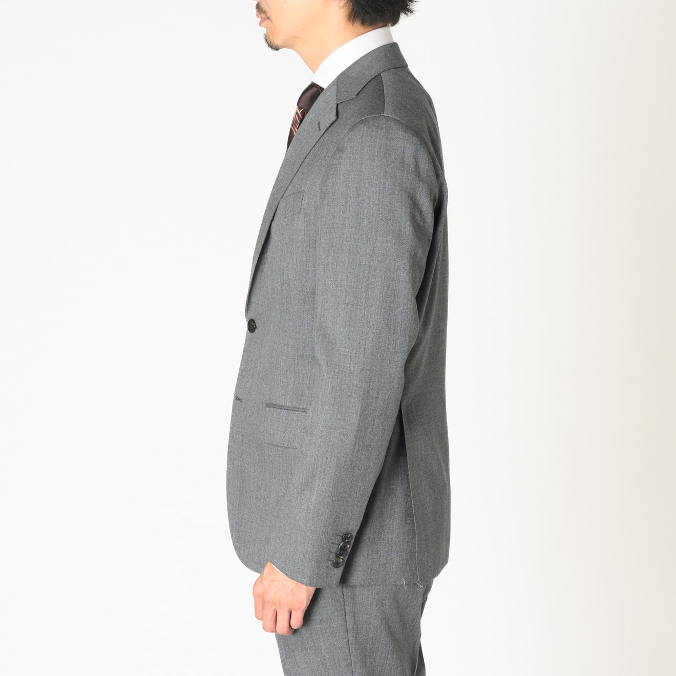 ≪WEB新作≫CANONICO/カノニコ/ハリ感/モヘア30%/段返り3釦/ワンタック